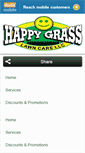 Mobile Screenshot of happygrasslawncare.com